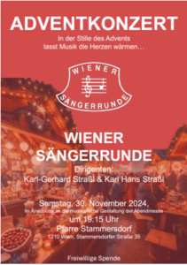 Adventkonzert der Wiener Sängerrunde @ Pfarrkirche Stammersdorf